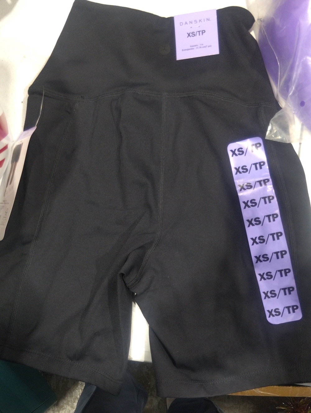 Danskin biker shorts